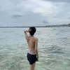 Potret Park Gyu Young saat liburan di Bali