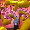 Natasha Rizky Hadiri Pameran Fashion
