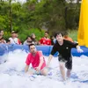 Potret Raffi Ahmad dan Rafathar alami cedera