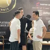 Raffi Ahmad dan Taufik Hidayat Tanding Tenis