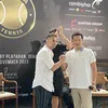 Raffi Ahmad dan Taufik Hidayat Tanding Tenis