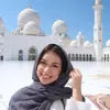 Rebecca Klopper Liburan ke Abu Dhabi