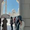 Rebecca Klopper Liburan ke Abu Dhabi