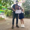 Potret Rian D,Masiv bersama keluarga.