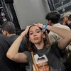 Sandrinna Michelle Nonton Konser Bruno Mars