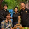 Pasangan Selebritis Akur di ulang tahun anak