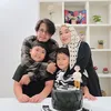 Pasangan Selebritis Akur di ulang tahun anak