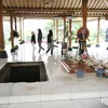 Suasana Pemakaman Mooryati Soedibyo