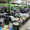 Suasana Pasar Bunga Rawa Belong