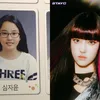 transformasi idol K-Pop kacamata