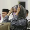 Ussy Sulistiawaty di Pengajian Vanessa Angel