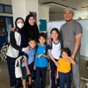 Zaskia Adya Mecca Antar Anak Sekolah