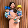 Zayn dan Zunaira anak kembar Syahnaz Sadiqah
