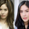 seleb cantik thailan diduga oplas