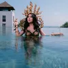 Potret Terbaru Lucinta Luna.