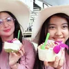 Dewi Perssik dan Lebby Wilayati