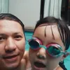 Gading dan Gisel bersama Gempi Saat di Rumah Aja