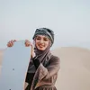 Potret bahagia Inara Rusli liburan