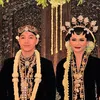 Foto Pernikahan Adik Krisdayanti