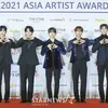Idola K-Pop Cowok di Red Carpet AAA 2021
