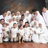 Foto Lebaran Keluarga Lesti