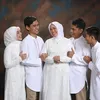 Foto Lebaran Keluarga Lesti