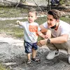 Zikri Daulay Momong Anak 