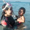 Nagita Slavina main bareng Kiano di laut