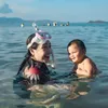 Nagita Slavina main bareng Kiano di laut
