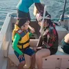 Nagita Slavina main bareng Kiano di laut
