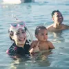 Nagita Slavina main bareng Kiano di laut