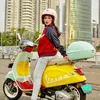 Ussy Sulistiawaty Naik Motor