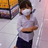 Foto Vechia Anak Sulung Franda dan Samuel Zylgwyn Pakai Baju Adat Bali