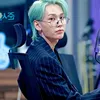 Idol Ganteng Rambut Mint