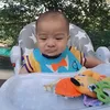 baby Air anak Irish Bella makan pertama kali