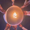 Waisak, Annisa Pohan, Lepas Lampion