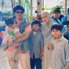 Ririe Fairus di ulang tahun Azura
