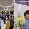 Seleb Dapat Lemparan Bucket Bunga dari Pengantin