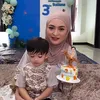 Adzam anak Nathalie Holscher ulang tahun