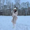 Cathy Sharon LIburan Salju Jepang