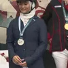 Aisha Anak Irfan Hakim Menang Lomba Berkuda juara 2