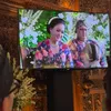 Al Ghazali, Maia Estianty, siraman, doa restu