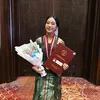 Alya Rohali Dampingi Wisuda SMA Diarra