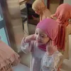 Potret Ameena anak Aurel Hermansyah berangkat mengaji