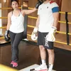 Anggun, latihan kick boxing, serial Reacher Season 4