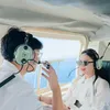 April DA7 dan pacar nikmati pemandangan