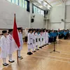 Arsy Hermansyah Jadi Petugas Upacara di Sekolah