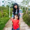 Asmirandah ke Ulang Tahun Anak Tya Ariestya