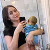 Baby Don Anak Jessica Iskandar Botak