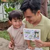 Baim Wong ambil rapor Kenzo